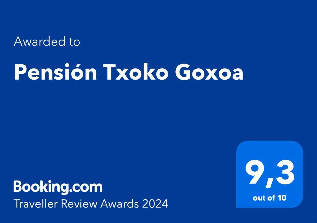 Pensión Txoko Goxoa Hondarribia Exterior foto